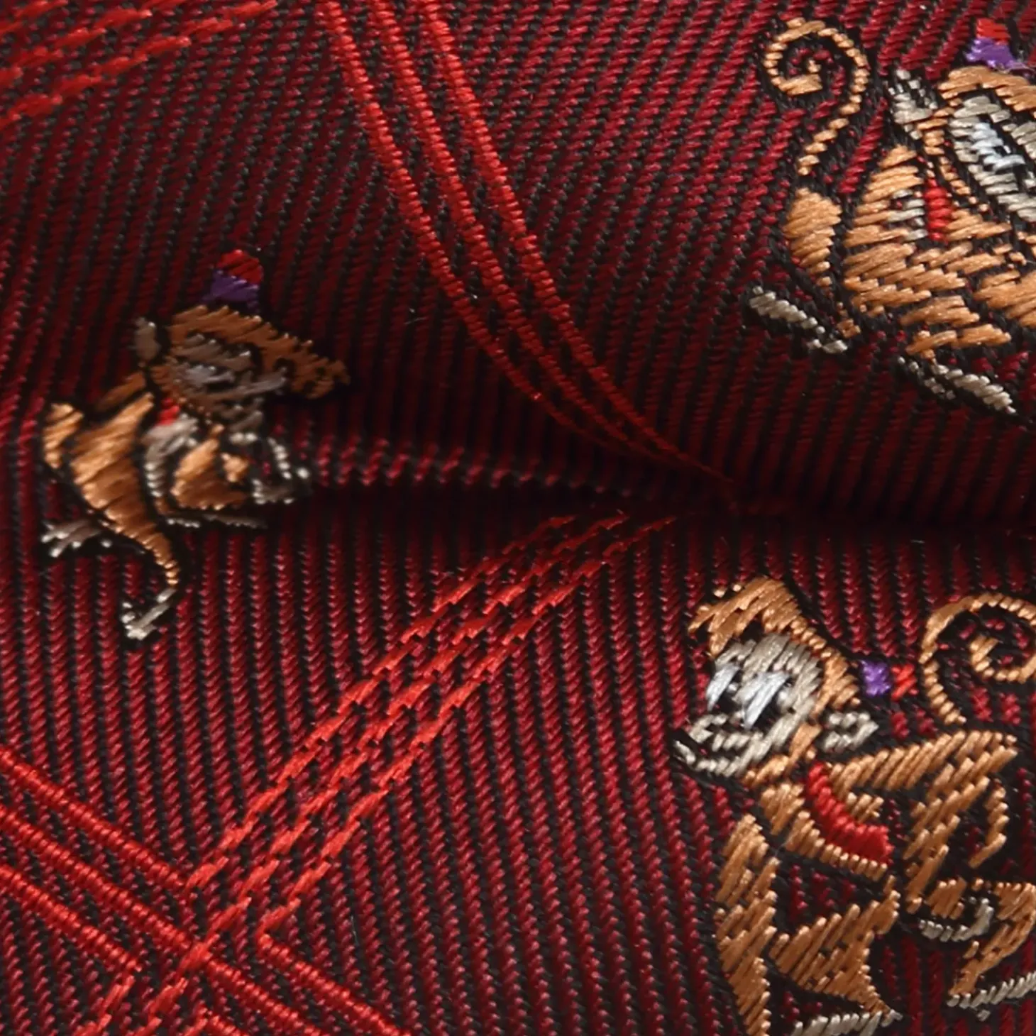 BOY Disney Abu Scattered Red Big Boy's Bow Tie
