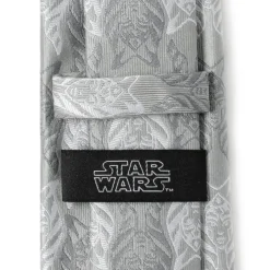 Star Wars Ahsoka Gray Men's Tie
