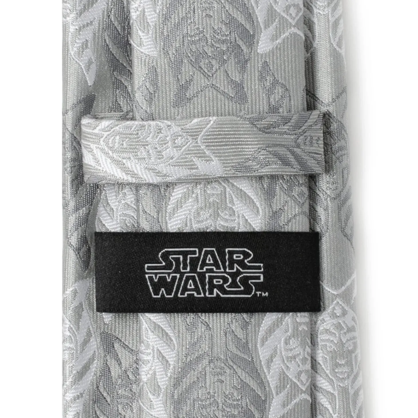 Star Wars Ahsoka Gray Men's Tie