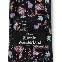Disney Alice in Wonderland Cheshire Cat Black Men's Tie