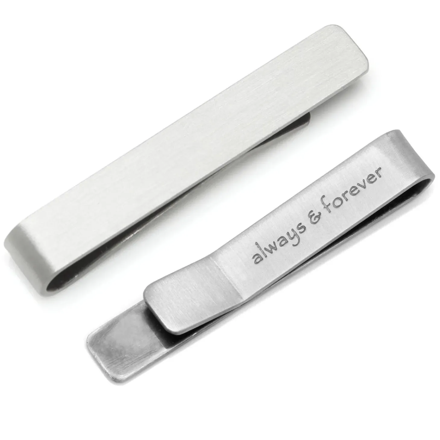 Ox and Bull Trading Co. Always and Forever Hidden Message Tie Bar