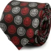 Marvel Ant-man Red/Gray Charcoal Tie