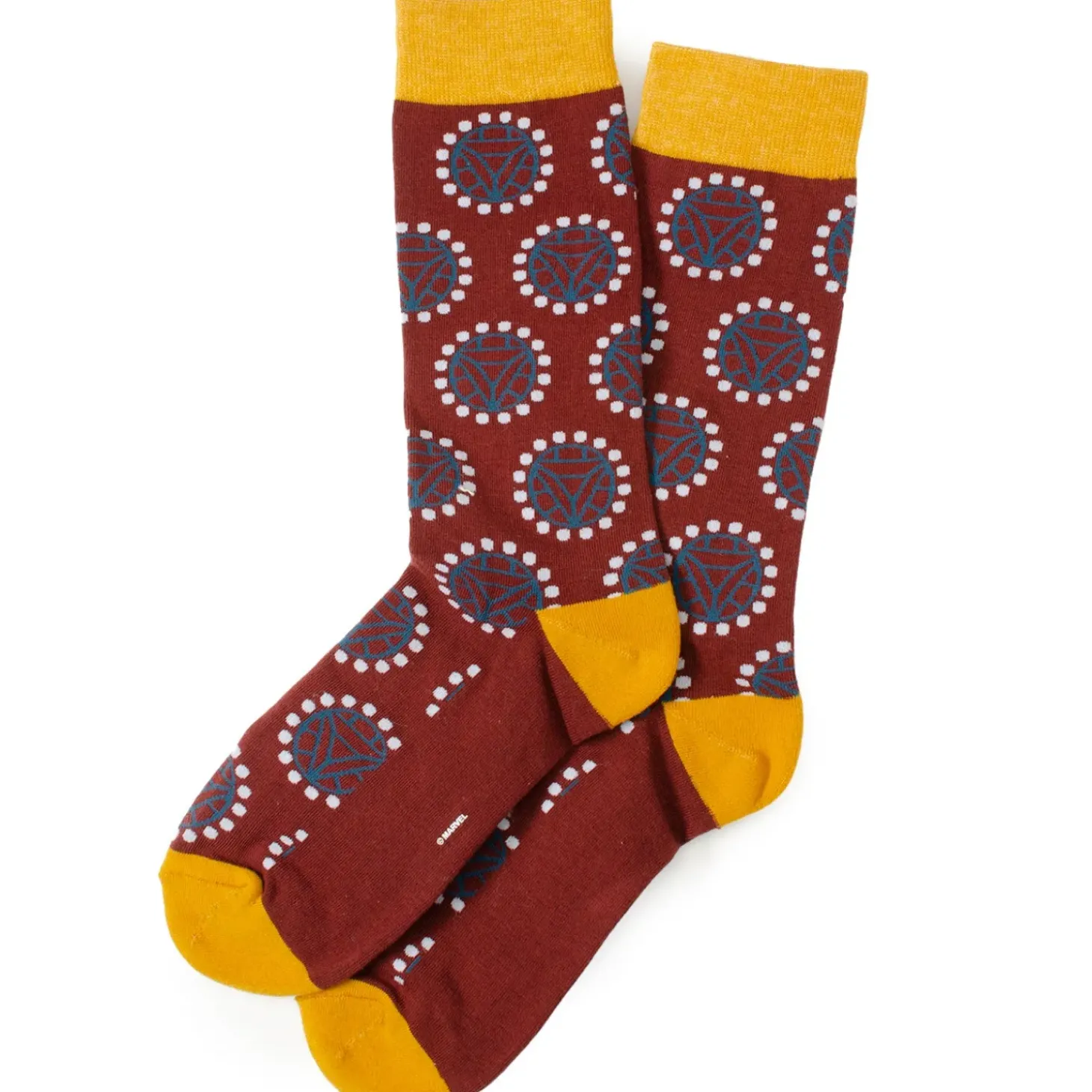 Marvel Arc Reactor Red Men's Socks