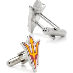 NCAA Arizona State University Sun Devils Pitchfork Cufflinks