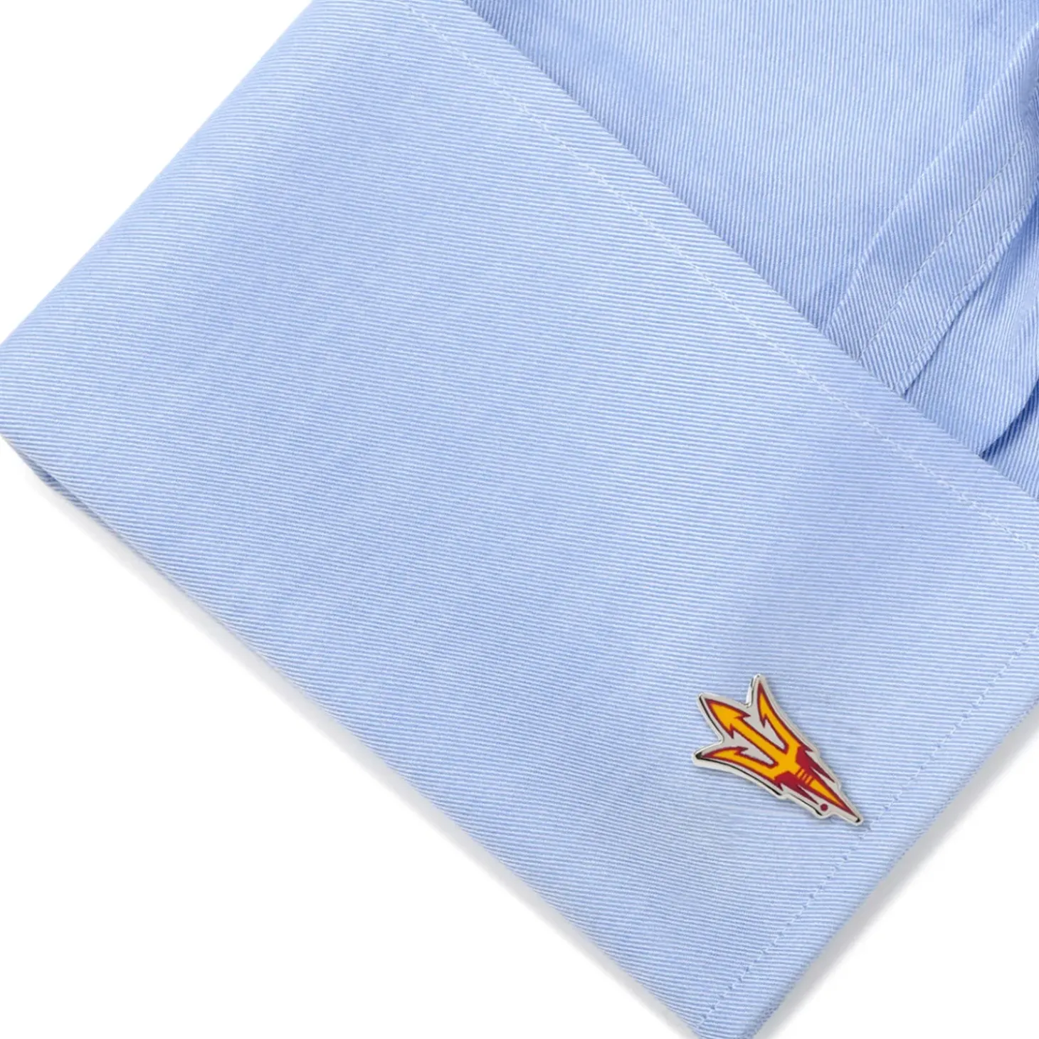 NCAA Arizona State University Sun Devils Pitchfork Cufflinks