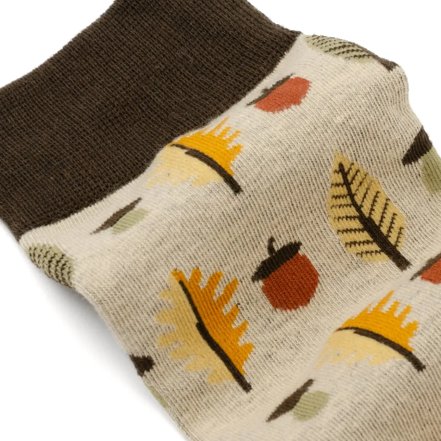 Cufflinks, Inc. Autumn Air Tan Men's Socks