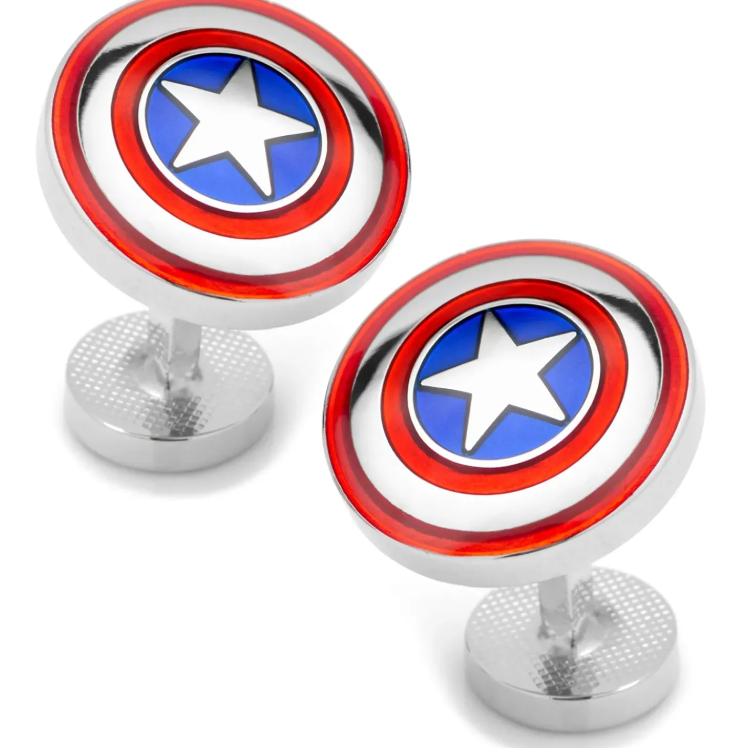 Marvel Avengers Captain America Shield Cufflinks