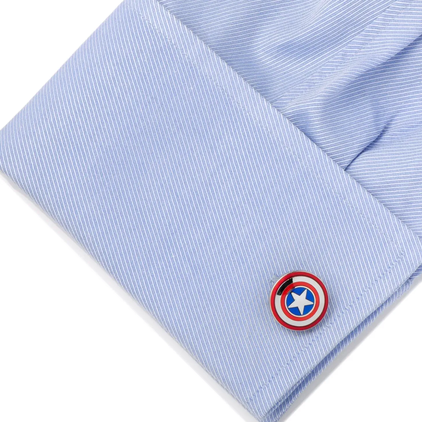 Marvel Avengers Captain America Shield Cufflinks