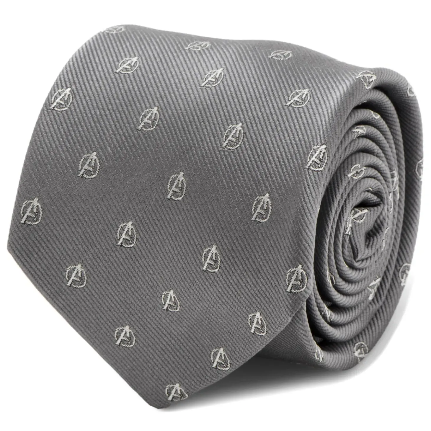 Marvel Avengers Gray Mens Tie