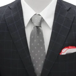 Marvel Avengers Gray Mens Tie