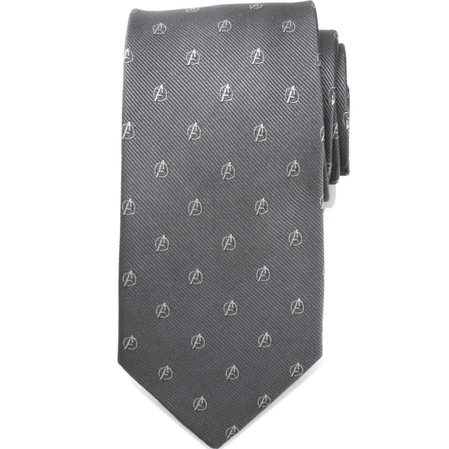 Marvel Avengers Gray Mens Tie