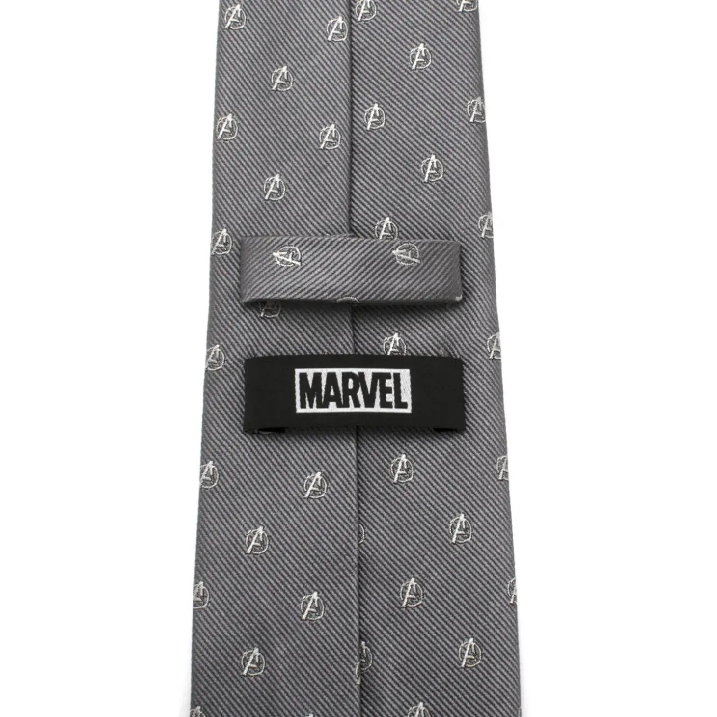Marvel Avengers Gray Mens Tie