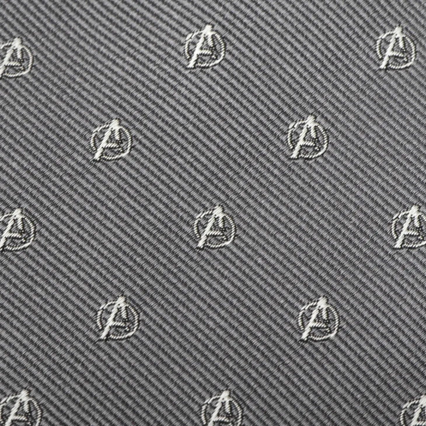 Marvel Avengers Gray Mens Tie
