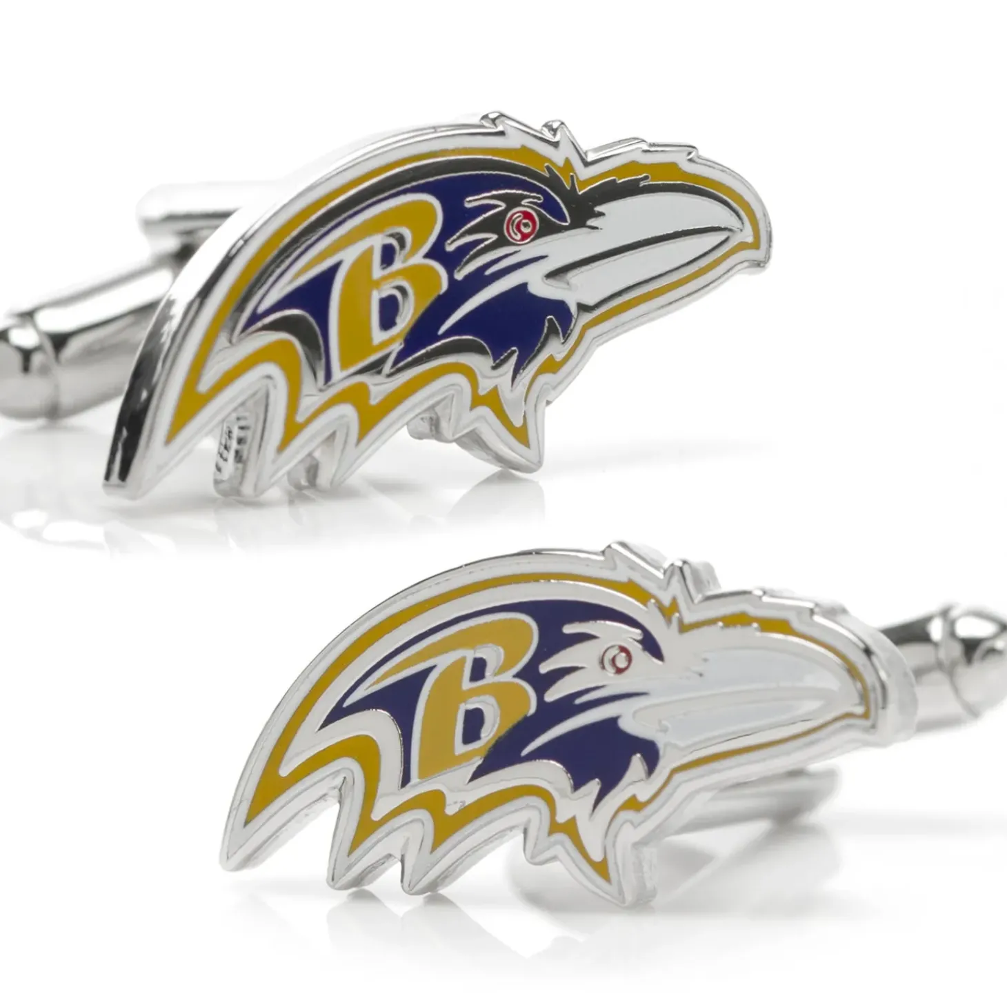 NFL Baltimore Ravens Head Cufflinks