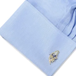 NFL Baltimore Ravens Head Cufflinks
