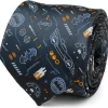 DC Comics Batman Batmobile Black Men's Tie