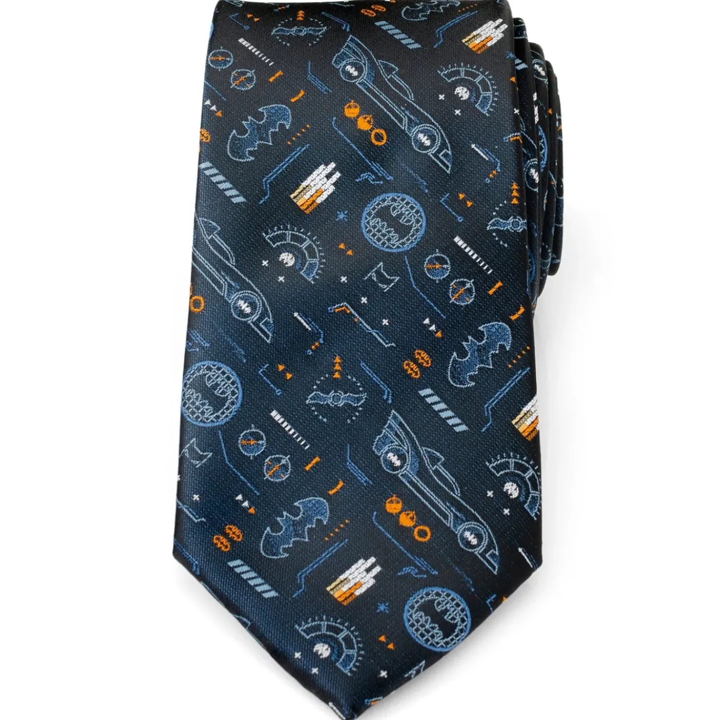 DC Comics Batman Batmobile Black Men's Tie