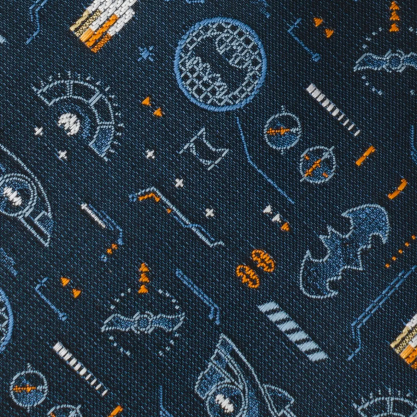 DC Comics Batman Batmobile Black Men's Tie
