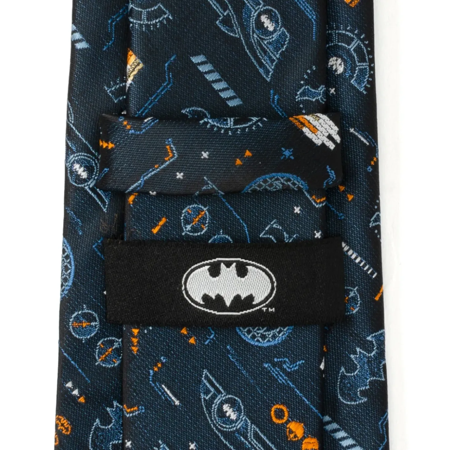 DC Comics Batman Batmobile Black Men's Tie