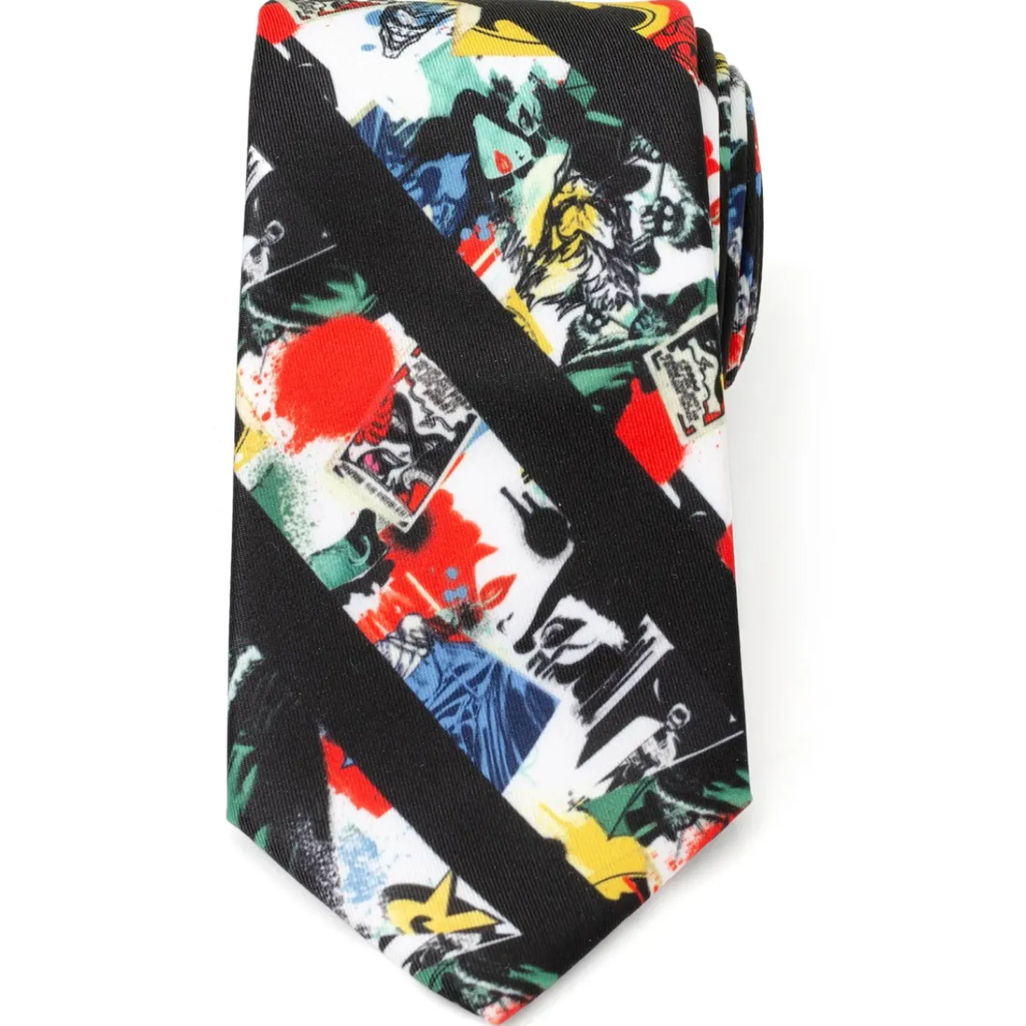 DC Comics Batman Chaos Stripe Men's Tie