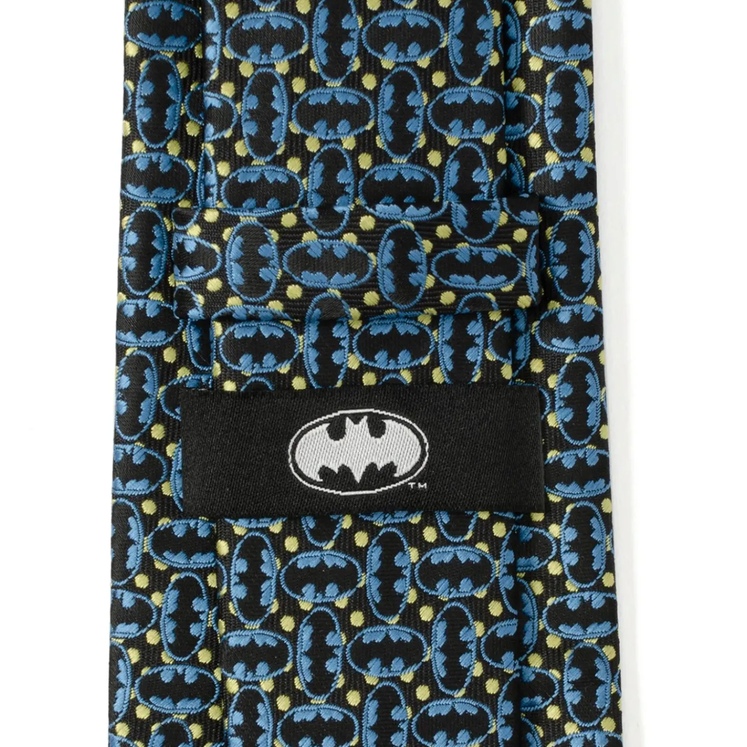 DC Comics Batman Emblem Multi Black Men's Tie