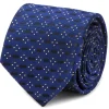 DC Comics Batman Icon Diamond Dot Navy Mens Tie