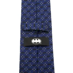 DC Comics Batman Icon Diamond Dot Navy Mens Tie