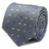 DC Comics Batman Icon Gray Mens Tie