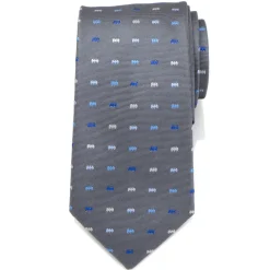 DC Comics Batman Icon Gray Mens Tie