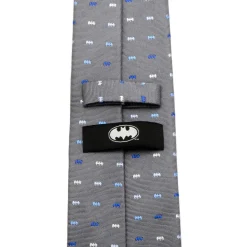 DC Comics Batman Icon Gray Mens Tie