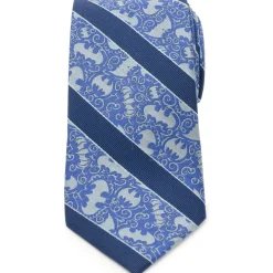 DC Comics Batman Multi Emblem Blue Men's Tie