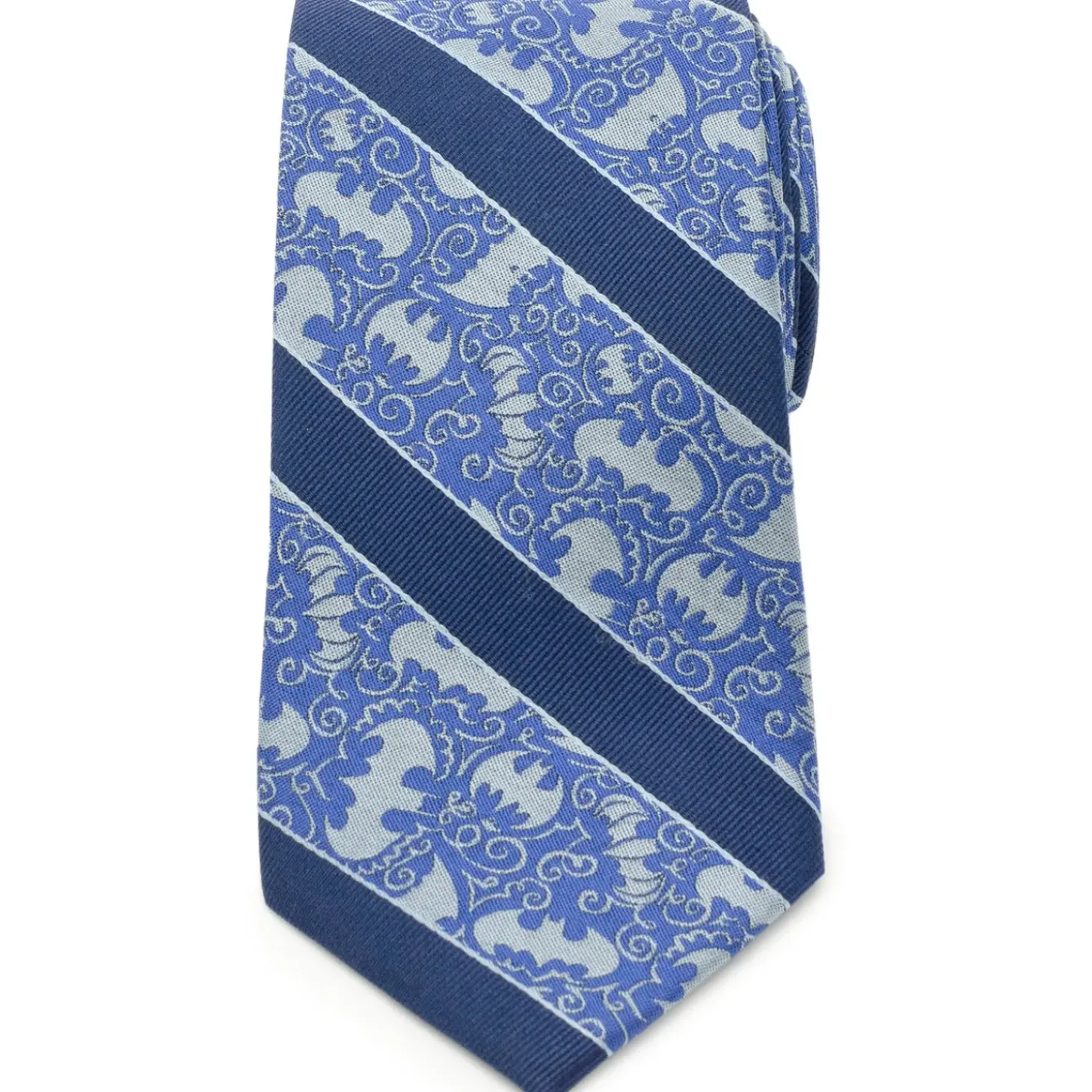 DC Comics Batman Multi Emblem Blue Men's Tie