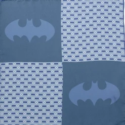 DC Comics Batman Multi Motif Blue Pocket Square