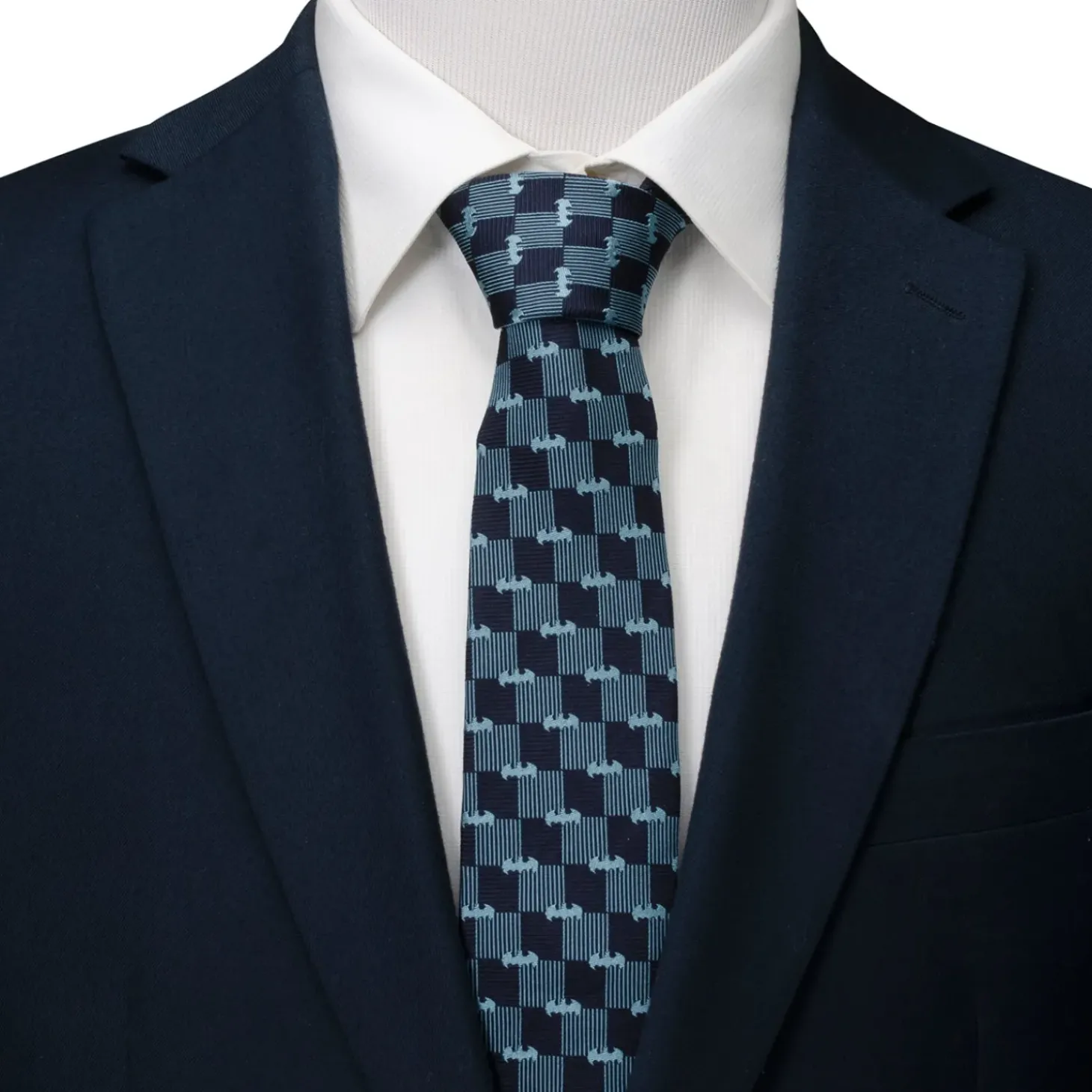 DC Comics Batman Navy Tie