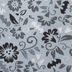 DC Comics Batman Patterned Floral Blue Men's Tie