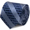 DC Comics Batman Pinstripe Navy Tie