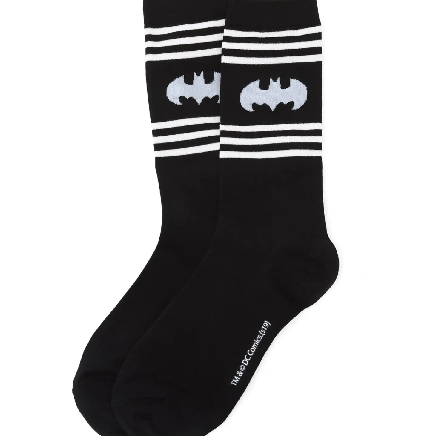 DC Comics Batman Stripe Socks