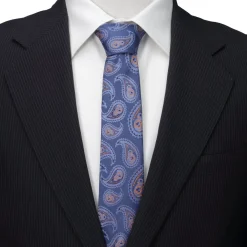 Star Wars BB-8 Blue Paisley Tie