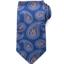 Star Wars BB-8 Blue Paisley Tie