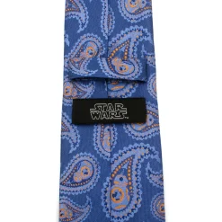 Star Wars BB-8 Blue Paisley Tie