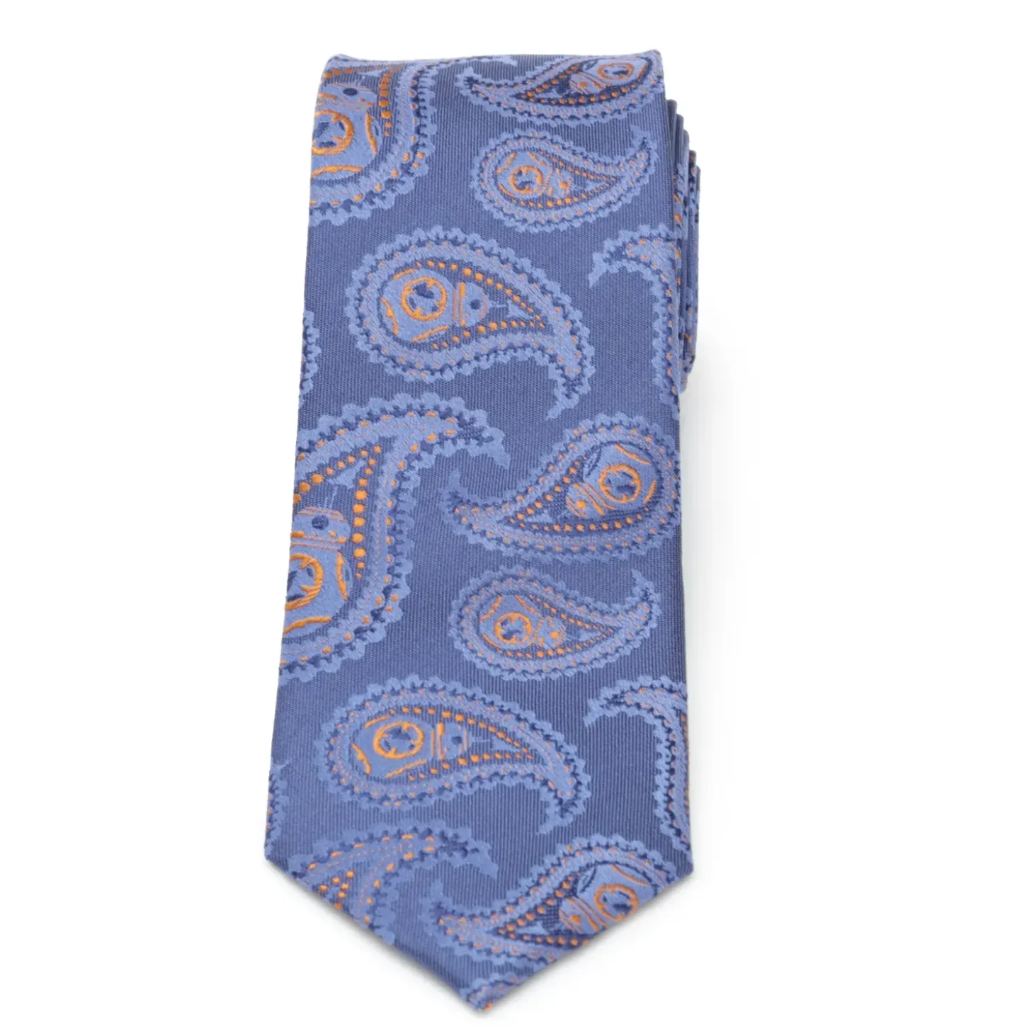 BOY Star Wars BB-8 Paisley Blue Silk Boy's Tie