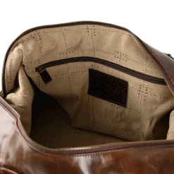 Moore & Giles Benedict Weekend Bag in Brompton Brown