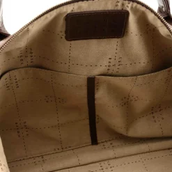 Moore & Giles Benedict Weekend Bag in Brompton Brown