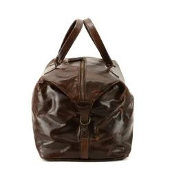 Moore & Giles Benedict Weekend Bag in Brompton Brown