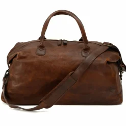 Moore & Giles Benedict Weekend Bag in Titan Milled Brown