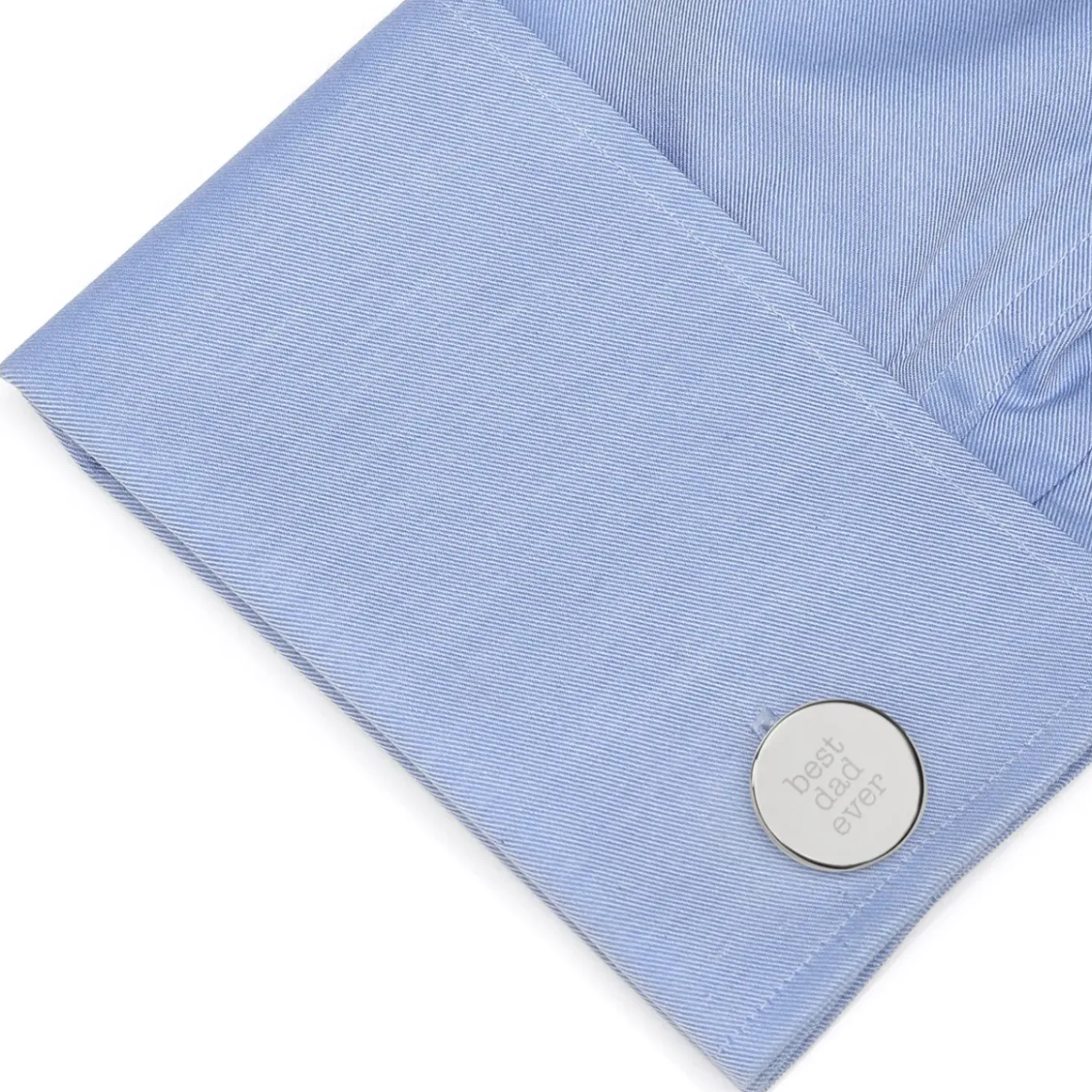 Ox and Bull Trading Co. Best Dad Ever Engravable Cufflinks