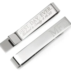 Ox and Bull Trading Co. Best Day Ever Engravable Tie Bar