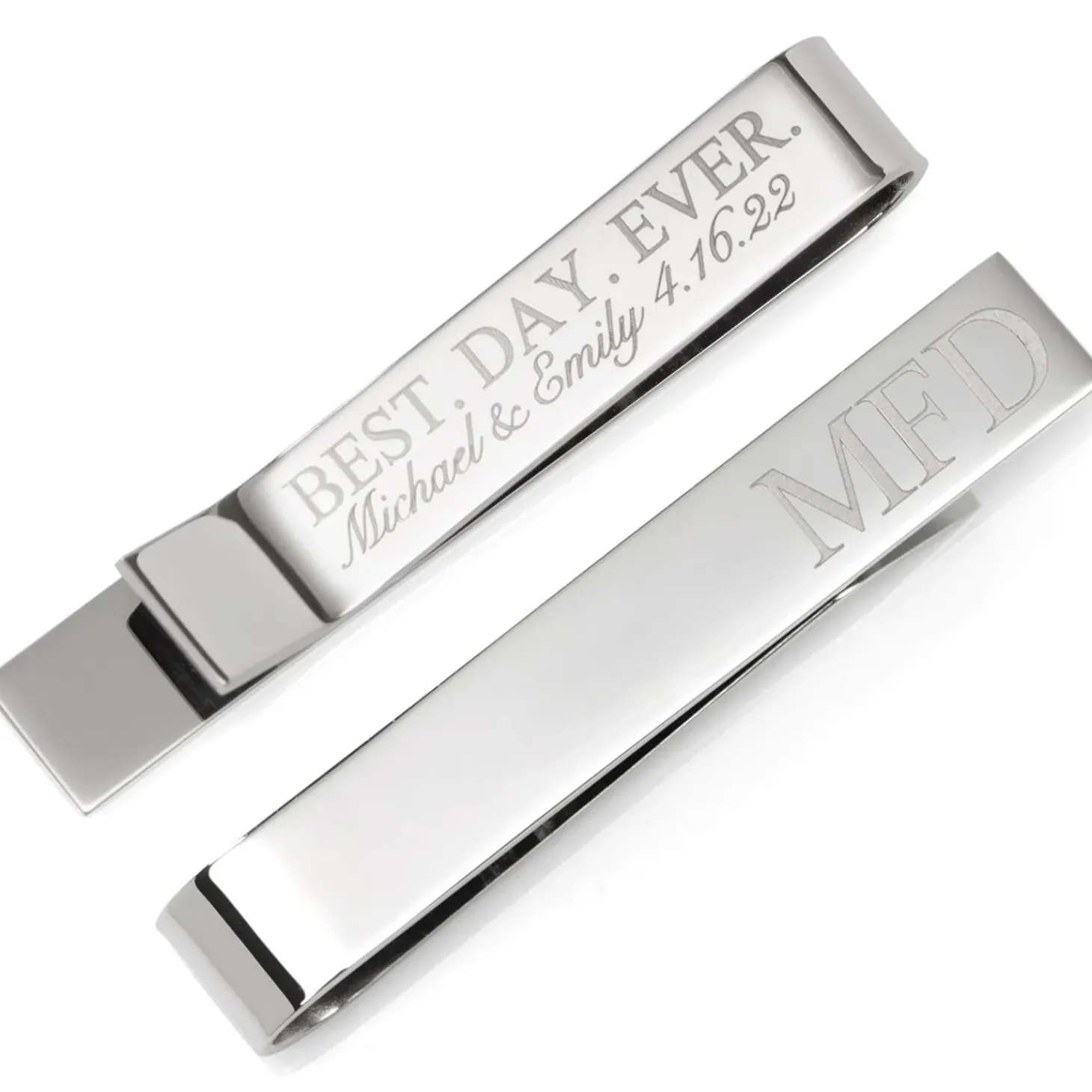 Ox and Bull Trading Co. Best Day Ever Engravable Tie Bar