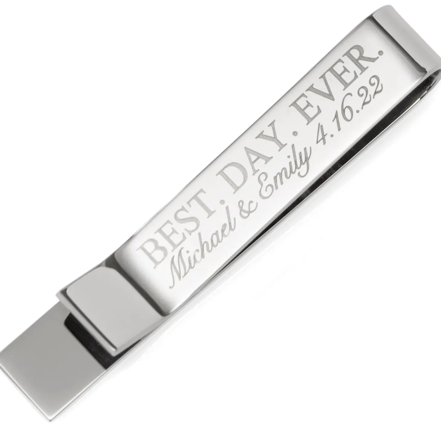 Ox and Bull Trading Co. Best Day Ever Engravable Tie Bar