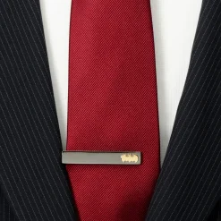 DC Comics Black and Gold Batman Tie Clip